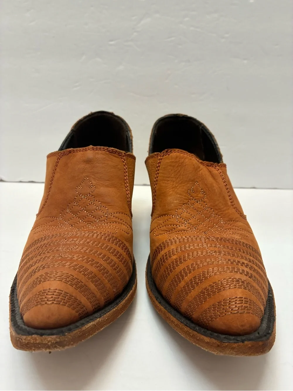 LIBERTY Black Genuine Leather booties 8.5
